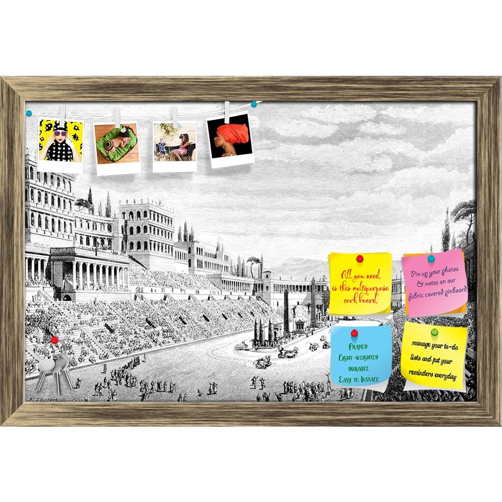 ArtzFolio Victorian Art The Circus Maximus, Rome, Italy Printed Bulletin Board Notice Pin Board Soft Board | Framed-Bulletin Boards Framed-AZSAO42503943BLB_FR_L-Image Code 5005018 Vishnu Image Folio Pvt Ltd, IC 5005018, ArtzFolio, Bulletin Boards Framed, Places, Vintage, Fine Art Reprint, victorian, art, the, circus, maximus, rome, italy, printed, bulletin, board, notice, pin, soft, framed, engraving, digitally, restored, image, from, mid-19th, century, encyclopaedia, ancient, antique, architecture, chariot