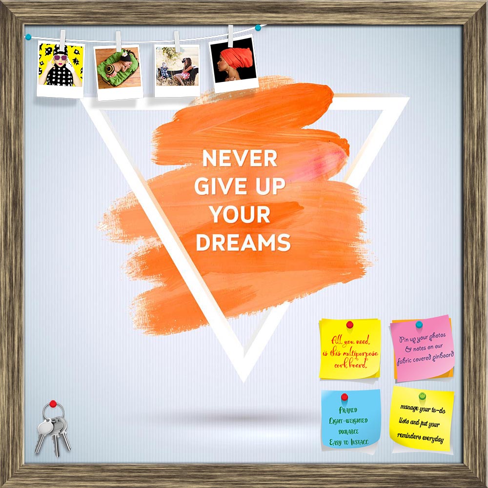 ArtzFolio Inspirational Artwork D2 Printed Bulletin Board Notice Pin Board Soft Board | Framed-Bulletin Boards Framed-AZSAO42551643BLB_FR_L-Image Code 5005023 Vishnu Image Folio Pvt Ltd, IC 5005023, ArtzFolio, Bulletin Boards Framed, Motivational, Quotes, Digital Art, inspirational, artwork, d2, printed, bulletin, board, notice, pin, soft, framed, motivation, triangle, acrylic, stroke, poster, text, lettering, saying, quote, typographical, template, vector, design, pin up board, push pin board, extra large 