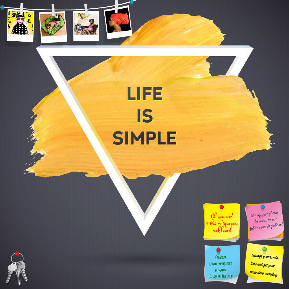 ArtzFolio Inspirational Artwork D5 Printed Bulletin Board Notice Pin Board Soft Board | Frameless-Bulletin Boards Frameless-AZSAO42551651BLB_FL_L-Image Code 5005027 Vishnu Image Folio Pvt Ltd, IC 5005027, ArtzFolio, Bulletin Boards Frameless, Motivational, Quotes, Digital Art, inspirational, artwork, d5, printed, bulletin, board, notice, pin, soft, frameless, motivation, triangle, acrylic, stroke, poster, text, lettering, saying, quote, typographical, template, vector, design, pin up board, push pin board, 