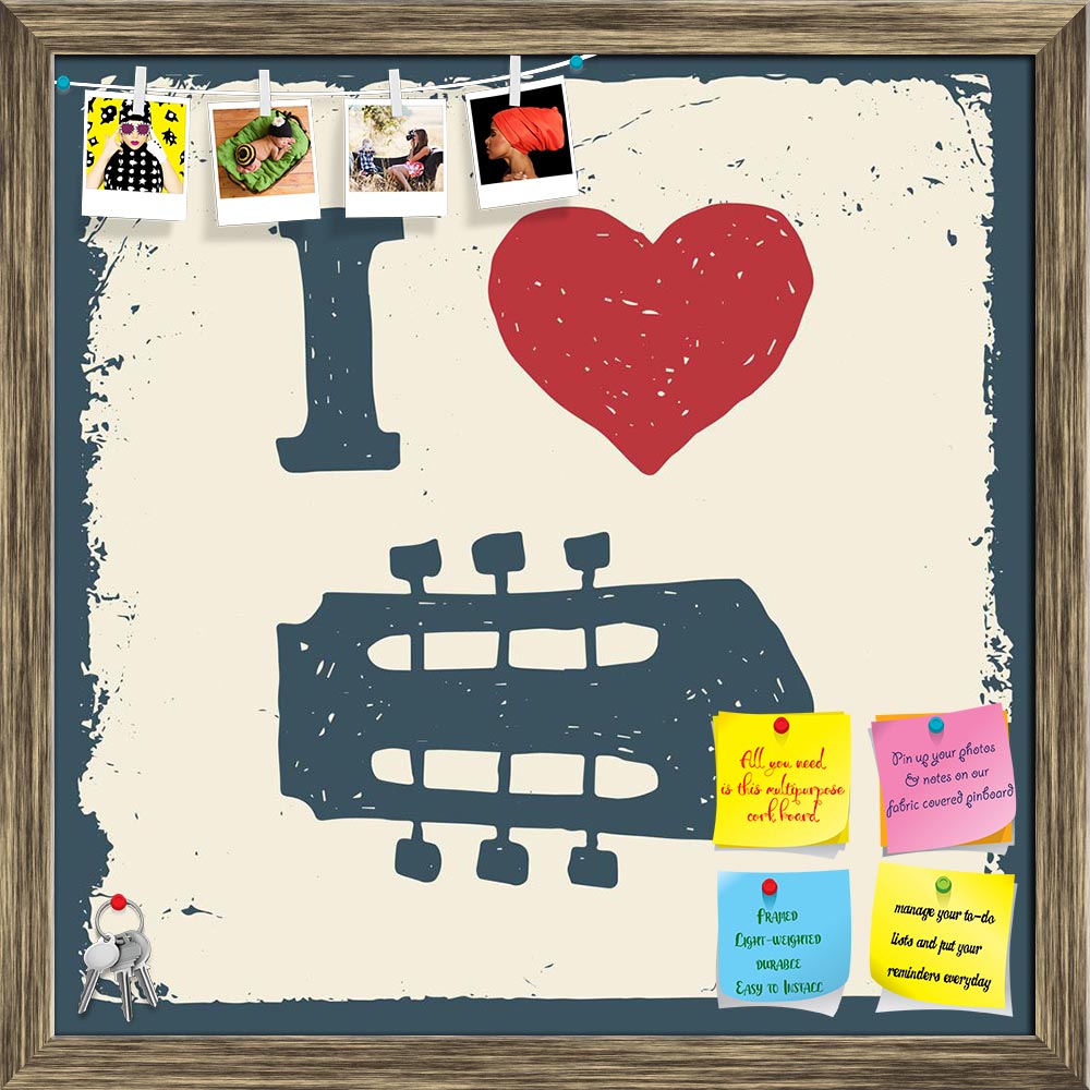ArtzFolio I Love Music Printed Bulletin Board Notice Pin Board Soft Board | Framed-Bulletin Boards Framed-AZSAO42584403BLB_FR_L-Image Code 5005028 Vishnu Image Folio Pvt Ltd, IC 5005028, ArtzFolio, Bulletin Boards Framed, Music & Dance, Quotes, Digital Art, i, love, music, printed, bulletin, board, notice, pin, soft, framed, hand, drawn, typography, poster, heart, guitar, headstock, artwork, wear, vector, illustration, grunge, background, pin up board, push pin board, extra large cork board, big pin board, 