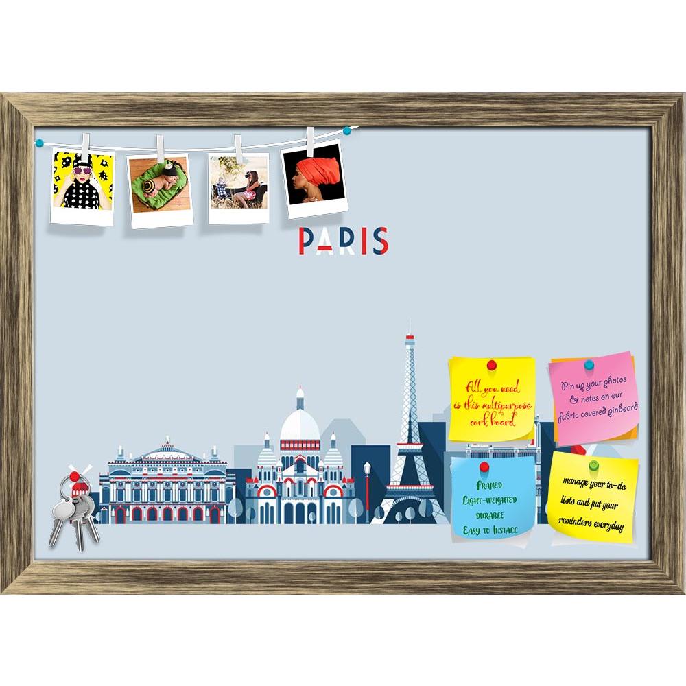 ArtzFolio Paris France City Skyline Printed Bulletin Board Notice Pin Board Soft Board | Framed-Bulletin Boards Framed-AZSAO42727312BLB_FR_L-Image Code 5005039 Vishnu Image Folio Pvt Ltd, IC 5005039, ArtzFolio, Bulletin Boards Framed, Places, Digital Art, paris, france, city, skyline, printed, bulletin, board, notice, pin, soft, framed, vector, background, flat, trendy, illustration, pin up board, push pin board, extra large cork board, big pin board, notice board, small bulletin board, cork board, wall not