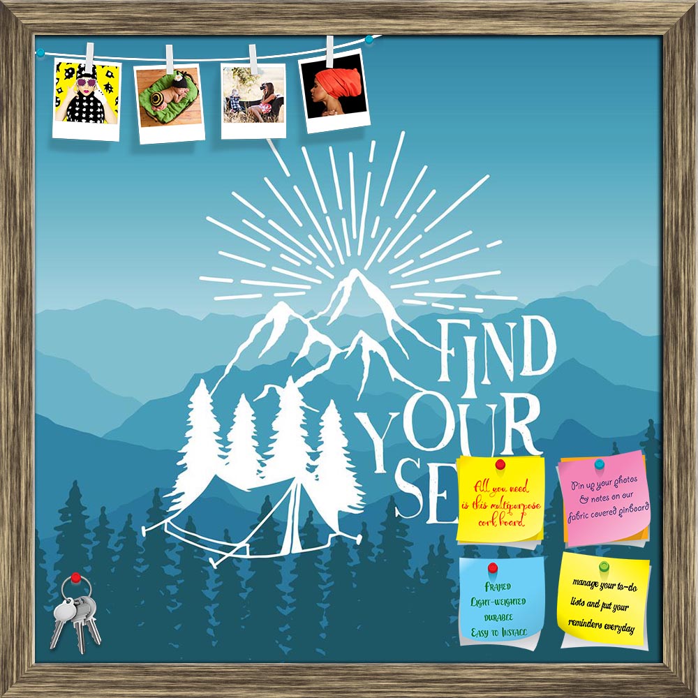 ArtzFolio Find Yourself Printed Bulletin Board Notice Pin Board Soft Board | Framed-Bulletin Boards Framed-AZSAO42860593BLB_FR_L-Image Code 5005043 Vishnu Image Folio Pvt Ltd, IC 5005043, ArtzFolio, Bulletin Boards Framed, Kids, Motivational, Quotes, Digital Art, find, yourself, printed, bulletin, board, notice, pin, soft, framed, hand, drawn, typography, poster, tent, pine, trees, mountains, artwork, hipster, wear, inspirational, mountain, background, pin up board, push pin board, extra large cork board, b