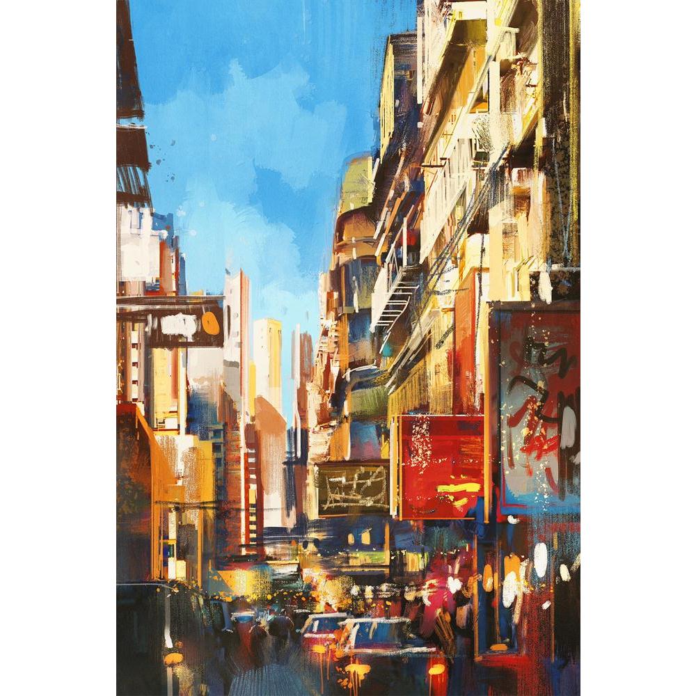 ArtzFolio Artwork Of City Street Unframed Paper Poster-Paper Posters Unframed-AZART43033360POS_UN_L-Image Code 5005050 Vishnu Image Folio Pvt Ltd, IC 5005050, ArtzFolio, Paper Posters Unframed, Places, Fine Art Reprint, artwork, of, city, street, unframed, paper, poster, wall, large, size, for, living, room, home, decoration, big, framed, decor, posters, pitaara, box, modern, art, with, frame, bedroom, amazonbasics, door, drawing, small, decorative, office, reception, multiple, friends, images, reprints, re