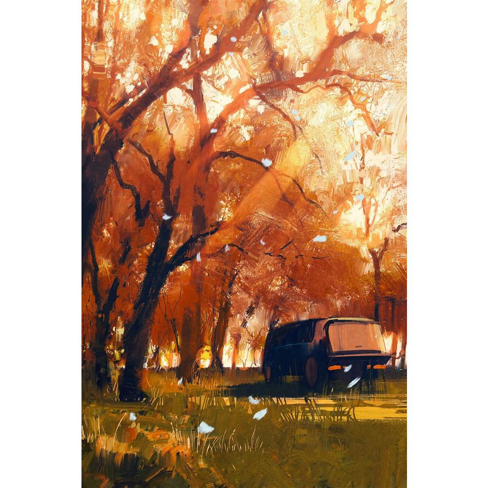 ArtzFolio Old Travelling Van In Beautiful Autumn Forest Unframed Paper Poster-Paper Posters Unframed-AZART43033367POS_UN_L-Image Code 5005052 Vishnu Image Folio Pvt Ltd, IC 5005052, ArtzFolio, Paper Posters Unframed, Landscapes, Fine Art Reprint, old, travelling, van, in, beautiful, autumn, forest, unframed, paper, poster, wall, large, size, for, living, room, home, decoration, big, framed, decor, posters, pitaara, box, modern, art, with, frame, bedroom, amazonbasics, door, drawing, small, decorative, offic