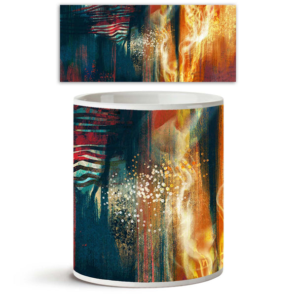 Colorful Abstract Artwork Ceramic Coffee Tea Mug Inside White-Coffee Mugs-MUG-IC 5005056 IC 5005056, Abstract Expressionism, Abstracts, Art and Paintings, Decorative, Digital, Digital Art, Drawing, Graffiti, Graphic, Illustrations, Modern Art, Paintings, Semi Abstract, Signs, Signs and Symbols, Space, Splatter, Watercolour, colorful, abstract, artwork, ceramic, coffee, tea, mug, inside, white, fire, art, acrylic, artistic, backdrop, background, beautiful, beauty, blue, burning, canvas, color, composition, c
