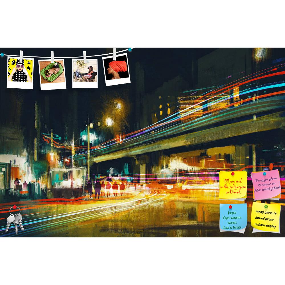 ArtzFolio Digital Artwork Of City Street Printed Bulletin Board Notice Pin Board Soft Board | Frameless-Bulletin Boards Frameless-AZSAO43033419BLB_FL_L-Image Code 5005057 Vishnu Image Folio Pvt Ltd, IC 5005057, ArtzFolio, Bulletin Boards Frameless, Places, Fine Art Reprint, digital, artwork, of, city, street, printed, bulletin, board, notice, pin, soft, frameless, painting, night, colorful, light, trails, abstract, acrylic, art, artistic, background, beautiful, canvas, color, concept, cover, design, oil, pa