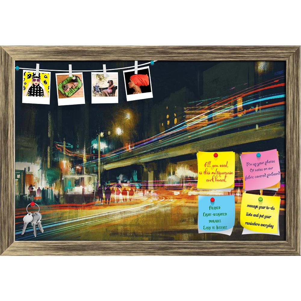 ArtzFolio Digital Artwork Of City Street Printed Bulletin Board Notice Pin Board Soft Board | Framed-Bulletin Boards Framed-AZSAO43033419BLB_FR_L-Image Code 5005057 Vishnu Image Folio Pvt Ltd, IC 5005057, ArtzFolio, Bulletin Boards Framed, Places, Fine Art Reprint, digital, artwork, of, city, street, printed, bulletin, board, notice, pin, soft, framed, painting, night, colorful, light, trails, abstract, acrylic, art, artistic, background, beautiful, canvas, color, concept, cover, design, oil, paper, shapes,