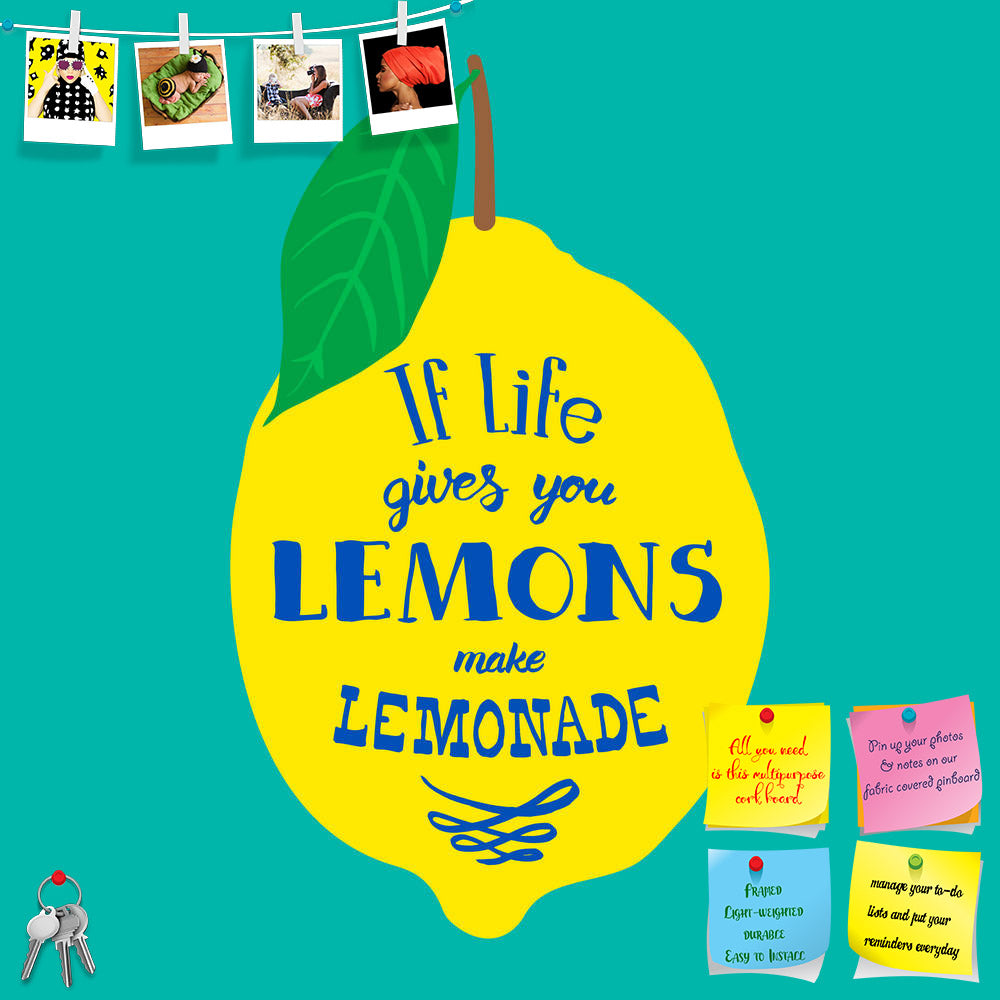 ArtzFolio If Life Gives You Lemons Make Lemonade Printed Bulletin Board Notice Pin Board Soft Board | Frameless-Bulletin Boards Frameless-AZSAO43253281BLB_FL_L-Image Code 5005077 Vishnu Image Folio Pvt Ltd, IC 5005077, ArtzFolio, Bulletin Boards Frameless, Food & Beverage, Quotes, Digital Art, if, life, gives, you, lemons, make, lemonade, printed, bulletin, board, notice, pin, soft, frameless, motivation, quote, vector, illustration, hand-drawn, words, poster, postcard, calligraphic, inscription, brush, scr