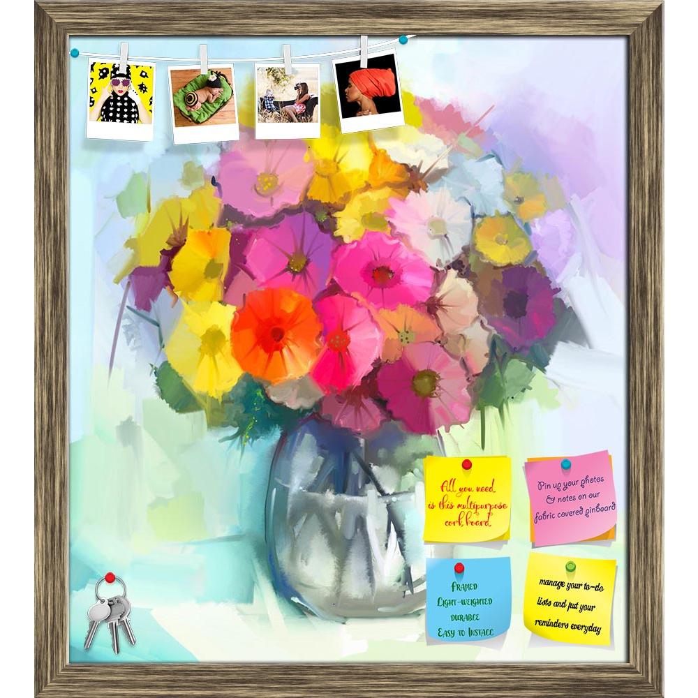 ArtzFolio Still Life Of Yellow & Red Gerbera Flowers D1 Printed Bulletin Board Notice Pin Board Soft Board | Framed-Bulletin Boards Framed-AZSAO43277872BLB_FR_L-Image Code 5005079 Vishnu Image Folio Pvt Ltd, IC 5005079, ArtzFolio, Bulletin Boards Framed, Floral, Still Life, Fine Art Reprint, still, life, of, yellow, red, gerbera, flowers, d1, printed, bulletin, board, notice, pin, soft, framed, painting, closeup, wallpaper, greeting, decoration, fragrances, acrylic, oil, paintings, foliage, natural, vibrant