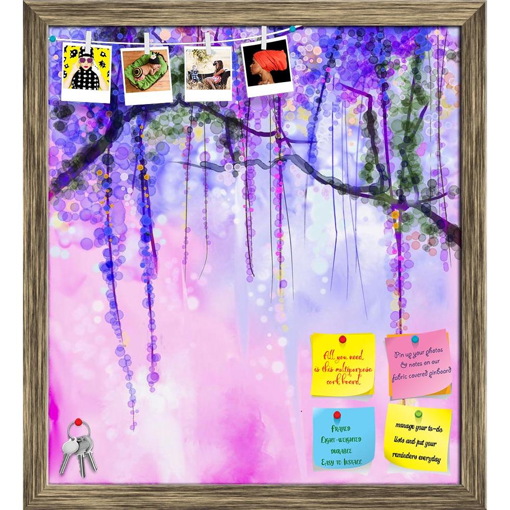 ArtzFolio Spring Purple Flowers Wisteria D1 Printed Bulletin Board Notice Pin Board Soft Board | Framed-Bulletin Boards Framed-AZSAO43277880BLB_FR_L-Image Code 5005081 Vishnu Image Folio Pvt Ltd, IC 5005081, ArtzFolio, Bulletin Boards Framed, Floral, Fine Art Reprint, spring, purple, flowers, wisteria, d1, printed, bulletin, board, notice, pin, soft, framed, abstract, art, artwork, background, bloom, blossom, blur, blurred, bokeh, bright, brush, canvas, color, colorful, decoration, defocus, designs, field, 