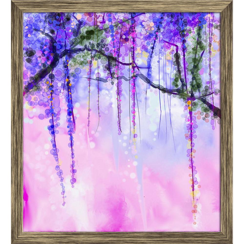 Pitaara Box Spring Purple Flowers Wisteria D1 Canvas Painting Synthetic Frame-Paintings Synthetic Framing-PBART43277880AFF_FW_L-Image Code 5005081 Vishnu Image Folio Pvt Ltd, IC 5005081, Pitaara Box, Paintings Synthetic Framing, Floral, Fine Art Reprint, spring, purple, flowers, wisteria, d1, canvas, painting, synthetic, frame, abstract, art, artwork, background, bloom, blossom, blur, blurred, bokeh, bright, brush, color, colorful, decoration, defocus, designs, field, flora, flower, fragrances, green, impre