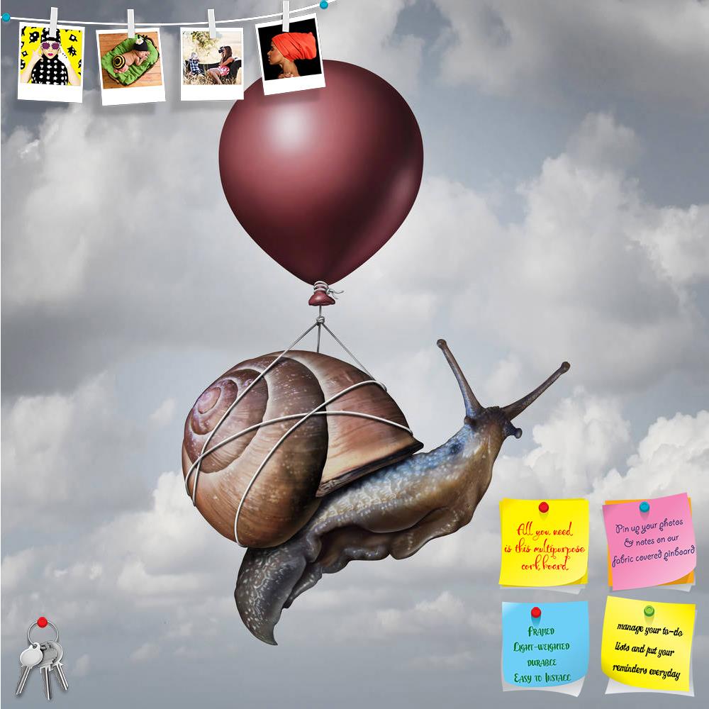 ArtzFolio Success Concept Art Printed Bulletin Board Notice Pin Board Soft Board | Frameless-Bulletin Boards Frameless-AZSAO43338422BLB_FL_L-Image Code 5005091 Vishnu Image Folio Pvt Ltd, IC 5005091, ArtzFolio, Bulletin Boards Frameless, Animals, Conceptual, Kids, Digital Art, success, concept, art, printed, bulletin, board, notice, pin, soft, frameless, business, advantage, idea, game, changer, symbol, as, balloon, lifting, slow, generic, snail, strategy, innovation, metaphor, creative,thinking, excellerat