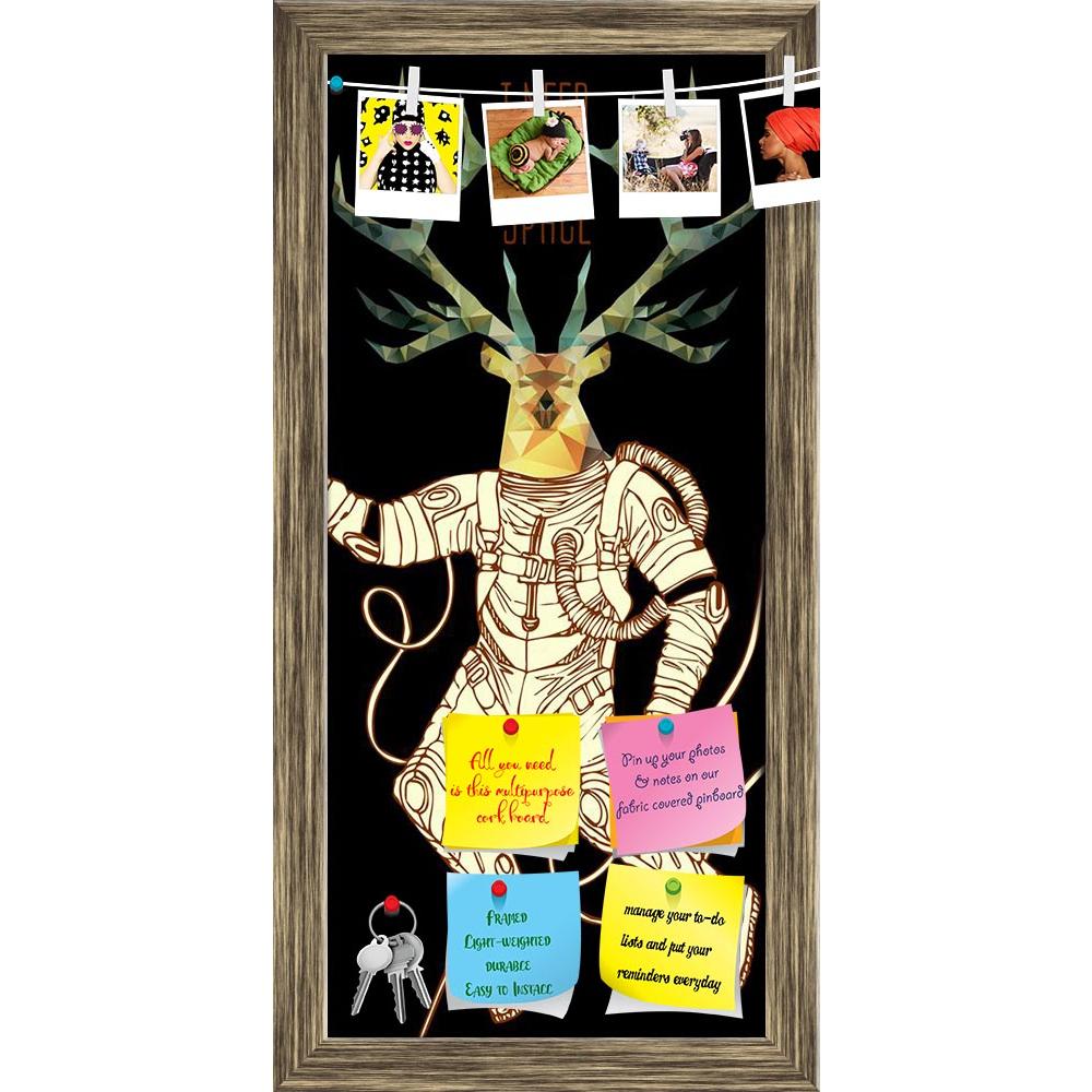 ArtzFolio Deer Astronaut & Quote Printed Bulletin Board Notice Pin Board Soft Board | Framed-Bulletin Boards Framed-AZSAO43344917BLB_FR_L-Image Code 5005092 Vishnu Image Folio Pvt Ltd, IC 5005092, ArtzFolio, Bulletin Boards Framed, Kids, Digital Art, deer, astronaut, quote, printed, bulletin, board, notice, pin, soft, framed, space, concept, background, typography, cosmic, poster, pin up board, push pin board, extra large cork board, big pin board, notice board, small bulletin board, cork board, wall notice