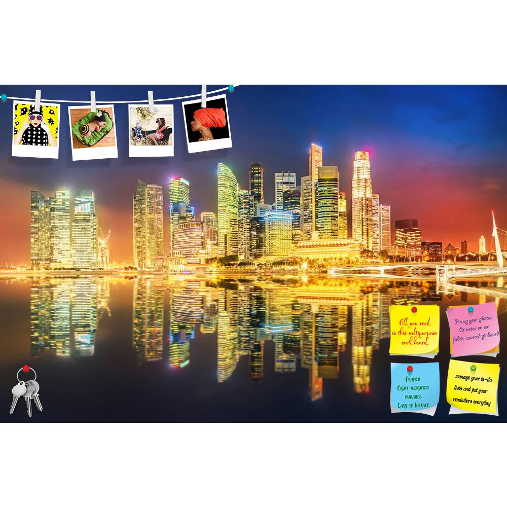 ArtzFolio Singapore Skyline & View Of Marina Bay D5 Printed Bulletin Board Notice Pin Board Soft Board | Frameless-Bulletin Boards Frameless-AZSAO43468279BLB_FL_L-Image Code 5005109 Vishnu Image Folio Pvt Ltd, IC 5005109, ArtzFolio, Bulletin Boards Frameless, Places, Photography, singapore, skyline, view, of, marina, bay, d5, printed, bulletin, board, notice, pin, soft, frameless, skyscrapers, city, panorama, business, urban, sunset, infinity, light, building, modern, cityscape, architecture, asia, district