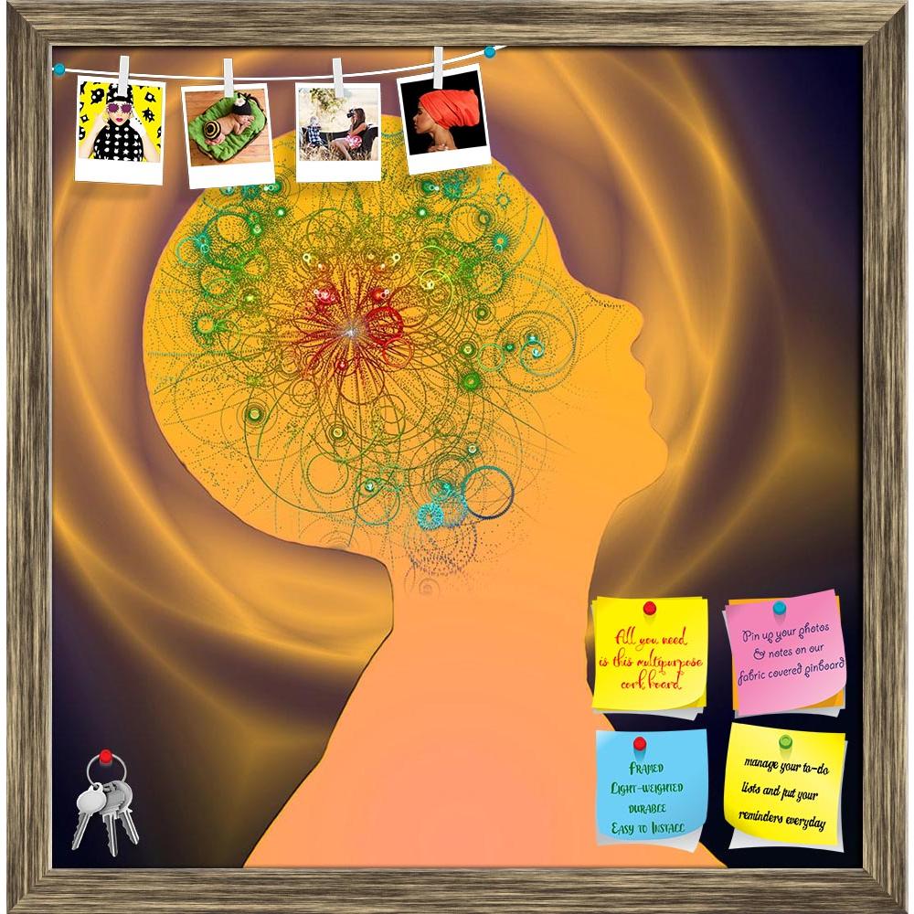 ArtzFolio Human Head Radiates Printed Bulletin Board Notice Pin Board Soft Board | Framed-Bulletin Boards Framed-AZSAO43523057BLB_FR_L-Image Code 5005114 Vishnu Image Folio Pvt Ltd, IC 5005114, ArtzFolio, Bulletin Boards Framed, Abstract, Digital Art, human, head, radiates, printed, bulletin, board, notice, pin, soft, framed, brain, idea, mind, concept, think, intelligence, innovation, inspiration, imagination, solution, icon, symbol, creativity, strategy, mental, face, person, light, design, knowledge, pow