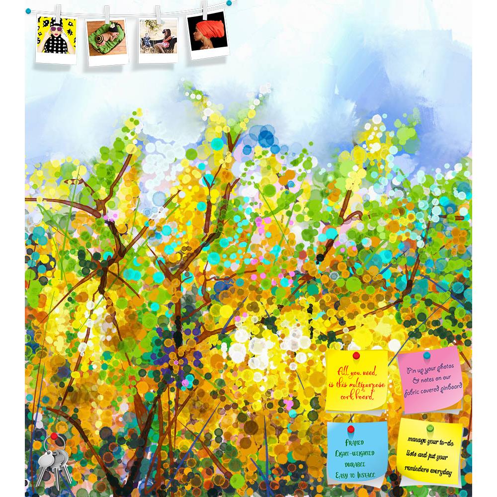 ArtzFolio Abstract Yellow Flowers Printed Bulletin Board Notice Pin Board Soft Board | Frameless-Bulletin Boards Frameless-AZSAO43543432BLB_FL_L-Image Code 5005115 Vishnu Image Folio Pvt Ltd, IC 5005115, ArtzFolio, Bulletin Boards Frameless, Floral, Fine Art Reprint, abstract, yellow, flowers, printed, bulletin, board, notice, pin, soft, frameless, art, artwork, background, bloom, blossom, blur, blurred, bokeh, bright, brush, canvas, color, colorful, decoration, defocus, designs, field, flora, flower, fragr