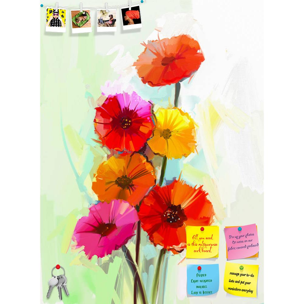 ArtzFolio Still Life Of Yellow & Red Gerbera Flowers D2 Printed Bulletin Board Notice Pin Board Soft Board | Frameless-Bulletin Boards Frameless-AZSAO43543440BLB_FL_L-Image Code 5005116 Vishnu Image Folio Pvt Ltd, IC 5005116, ArtzFolio, Bulletin Boards Frameless, Floral, Fine Art Reprint, still, life, of, yellow, red, gerbera, flowers, d2, printed, bulletin, board, notice, pin, soft, frameless, abstract, acrylic, art, artistic, artwork, background, bloom, blossom, bouquet, bright, brush, canvas, card, close