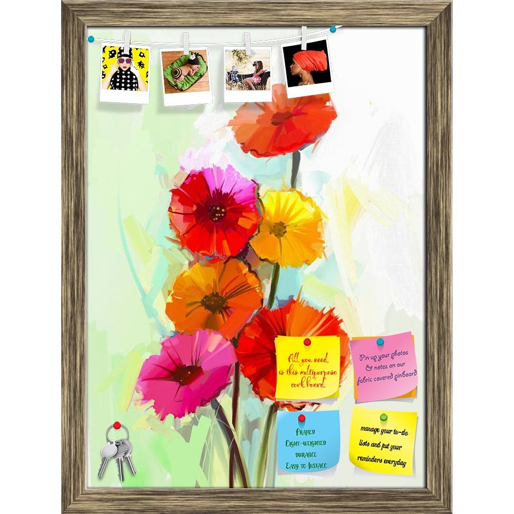 ArtzFolio Still Life Of Yellow & Red Gerbera Flowers D2 Printed Bulletin Board Notice Pin Board Soft Board | Framed-Bulletin Boards Framed-AZSAO43543440BLB_FR_L-Image Code 5005116 Vishnu Image Folio Pvt Ltd, IC 5005116, ArtzFolio, Bulletin Boards Framed, Floral, Fine Art Reprint, still, life, of, yellow, red, gerbera, flowers, d2, printed, bulletin, board, notice, pin, soft, framed, abstract, acrylic, art, artistic, artwork, background, bloom, blossom, bouquet, bright, brush, canvas, card, closeup, color, d