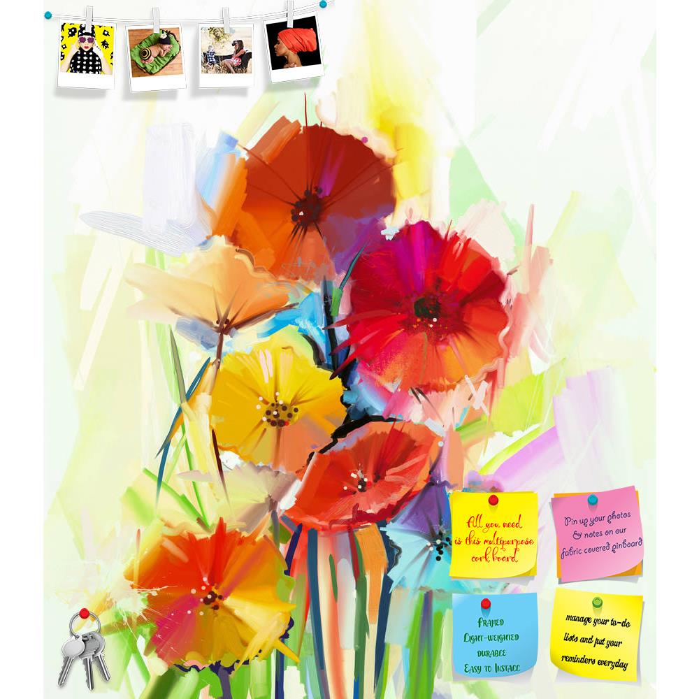 ArtzFolio Still Life Of Yellow & Red Gerbera Flowers D3 Printed Bulletin Board Notice Pin Board Soft Board | Frameless-Bulletin Boards Frameless-AZSAO43543442BLB_FL_L-Image Code 5005117 Vishnu Image Folio Pvt Ltd, IC 5005117, ArtzFolio, Bulletin Boards Frameless, Floral, Fine Art Reprint, still, life, of, yellow, red, gerbera, flowers, d3, printed, bulletin, board, notice, pin, soft, frameless, abstract, acrylic, art, artistic, artwork, background, bloom, blossom, bouquet, bright, brush, canvas, card, close