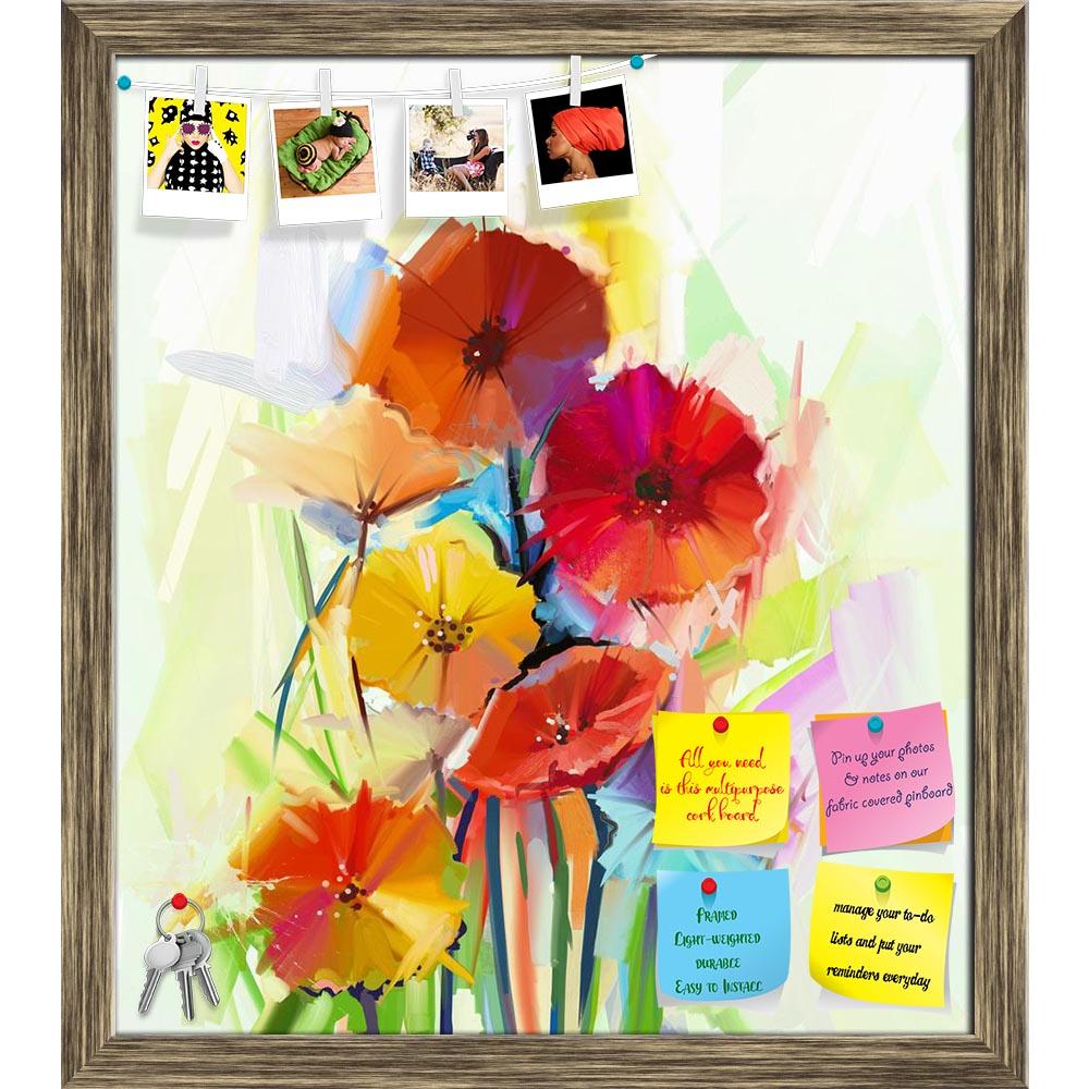 ArtzFolio Still Life Of Yellow & Red Gerbera Flowers D3 Printed Bulletin Board Notice Pin Board Soft Board | Framed-Bulletin Boards Framed-AZSAO43543442BLB_FR_L-Image Code 5005117 Vishnu Image Folio Pvt Ltd, IC 5005117, ArtzFolio, Bulletin Boards Framed, Floral, Fine Art Reprint, still, life, of, yellow, red, gerbera, flowers, d3, printed, bulletin, board, notice, pin, soft, framed, abstract, acrylic, art, artistic, artwork, background, bloom, blossom, bouquet, bright, brush, canvas, card, closeup, color, c