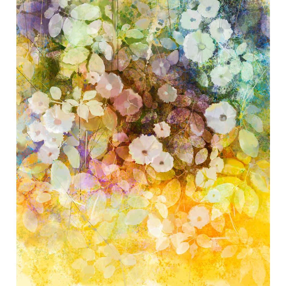 Pitaara Box White Flowers & Soft Color Leaves Canvas Painting Synthetic Frame-Paintings MDF Framing-PBART43543687AFF_FR_L-Image Code 5005119 Vishnu Image Folio Pvt Ltd, IC 5005119, Pitaara Box, Paintings MDF Framing, Floral, Fine Art Reprint, white, flowers, soft, color, leaves, canvas, painting, synthetic, frame, background, decoration, petal, light, pastel, element, drawing, season, illustration, artwork, texture, design, colorful, blur, paper, transparency, art, artistic, vintage, style, romance, wet, wa