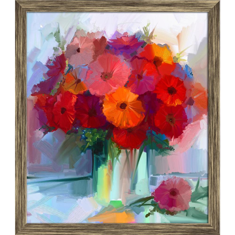 Pitaara Box Still Life A Bouquet Of Flowers D1 Canvas Painting Synthetic Frame-Paintings Synthetic Framing-PBART43543759AFF_FW_L-Image Code 5005123 Vishnu Image Folio Pvt Ltd, IC 5005123, Pitaara Box, Paintings Synthetic Framing, Floral, Still Life, Fine Art Reprint, still, life, a, bouquet, of, flowers, d1, canvas, painting, synthetic, frame, abstract, acrylic, art, artistic, artwork, background, bloom, blossom, bright, brush, card, closeup, color, daisy, decoration, decorative, drawing, flora, flower, fol