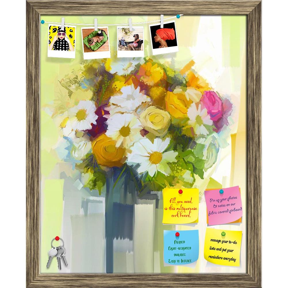 ArtzFolio Still Life A Bouquet Of Flowers D2 Printed Bulletin Board Notice Pin Board Soft Board | Framed-Bulletin Boards Framed-AZSAO43543771BLB_FR_L-Image Code 5005127 Vishnu Image Folio Pvt Ltd, IC 5005127, ArtzFolio, Bulletin Boards Framed, Floral, Fine Art Reprint, still, life, a, bouquet, of, flowers, d2, printed, bulletin, board, notice, pin, soft, framed, abstract, acrylic, art, background, beautiful, bloom, blossom, branch, bright, brush, bunch, canvas, chamomile, color, composition, daisy, decorati