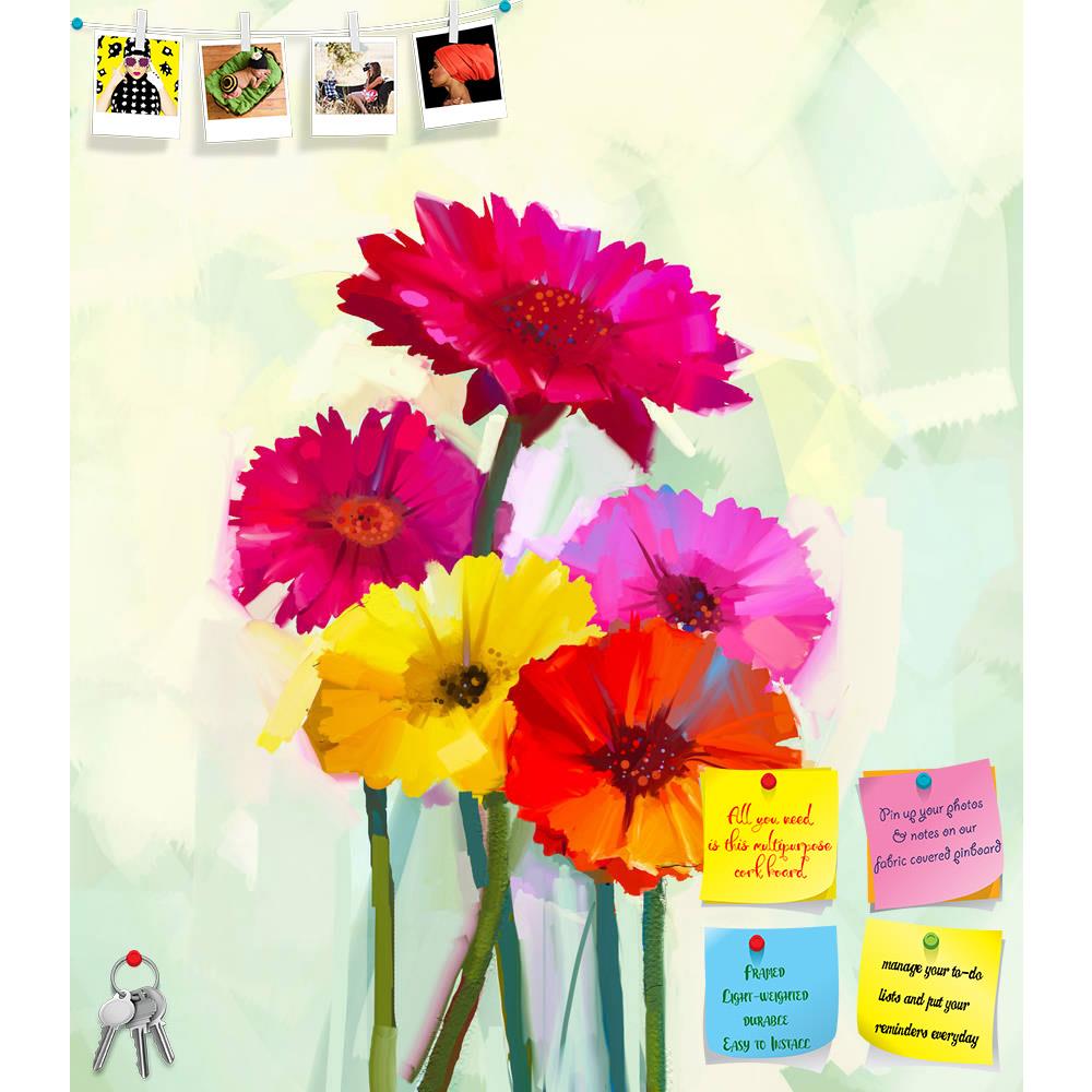 ArtzFolio Still Life Of Yellow & Red Gerbera Flowers D5 Printed Bulletin Board Notice Pin Board Soft Board | Frameless-Bulletin Boards Frameless-AZSAO43544102BLB_FL_L-Image Code 5005129 Vishnu Image Folio Pvt Ltd, IC 5005129, ArtzFolio, Bulletin Boards Frameless, Floral, Fine Art Reprint, still, life, of, yellow, red, gerbera, flowers, d5, printed, bulletin, board, notice, pin, soft, frameless, painting, closeup, wallpaper, greeting, decoration, fragrances, acrylic, foliage, oil, paintings, natural, vibrant