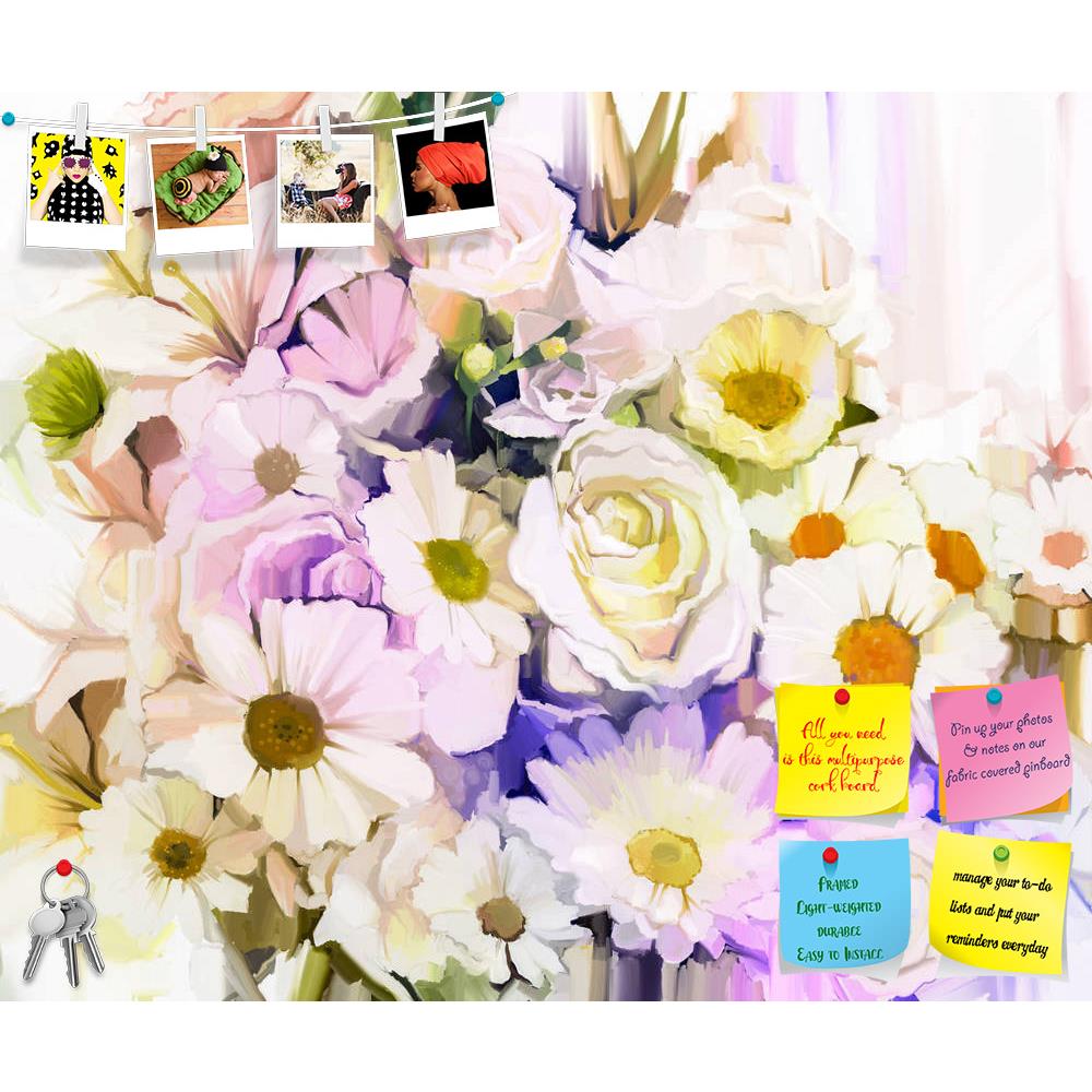 ArtzFolio Still Life Of White Color Flowers Printed Bulletin Board Notice Pin Board Soft Board | Frameless-Bulletin Boards Frameless-AZSAO43544170BLB_FL_L-Image Code 5005130 Vishnu Image Folio Pvt Ltd, IC 5005130, ArtzFolio, Bulletin Boards Frameless, Floral, Fine Art Reprint, still, life, of, white, color, flowers, printed, bulletin, board, notice, pin, soft, frameless, painting, flower, paintings, oil, daisy, lily, gerbera, abstract, close, background, colorful, wallpaper, greeting, decoration, fragrances