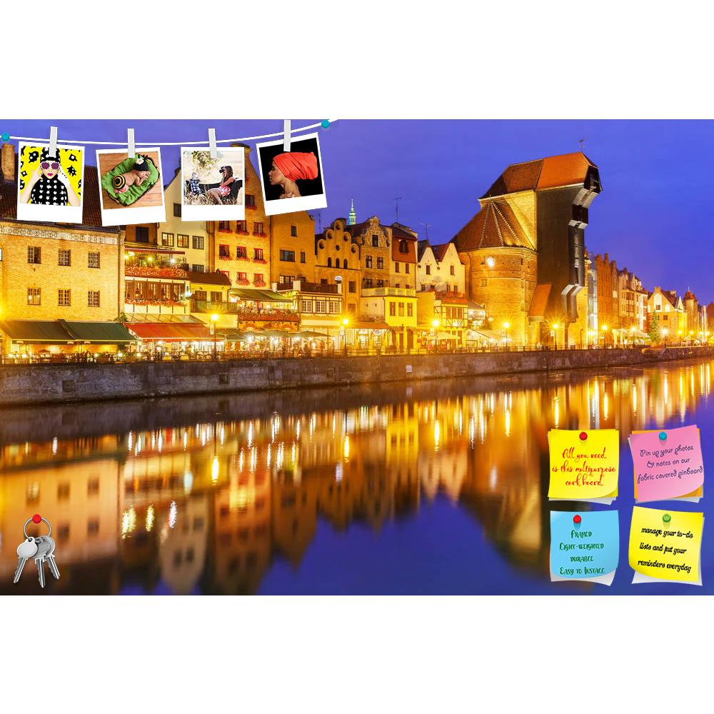 ArtzFolio Old Town Of Gdansk & Motlawa River, Poland D2 Printed Bulletin Board Notice Pin Board Soft Board | Frameless-Bulletin Boards Frameless-AZSAO43590121BLB_FL_L-Image Code 5005137 Vishnu Image Folio Pvt Ltd, IC 5005137, ArtzFolio, Bulletin Boards Frameless, Places, Photography, old, town, of, gdansk, motlawa, river, poland, d2, printed, bulletin, board, notice, pin, soft, frameless, harbour, crane, city, gate, zuraw, dlugie, pobrzeze, night, long, embankment, danzig, polish, east, europe, baltic, jour