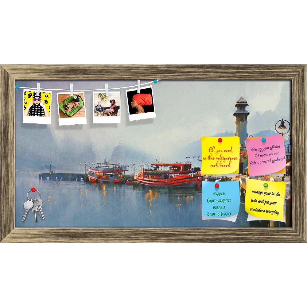 ArtzFolio Fishing Boat In Harbor Printed Bulletin Board Notice Pin Board Soft Board | Framed-Bulletin Boards Framed-AZSAO43647006BLB_FR_L-Image Code 5005140 Vishnu Image Folio Pvt Ltd, IC 5005140, ArtzFolio, Bulletin Boards Framed, Landscapes, Fine Art Reprint, fishing, boat, in, harbor, printed, bulletin, board, notice, pin, soft, framed, morning,watercolor, painting, style, abstract, acrylic, art, artistic, background, beautiful, canvas, color, concept, cover, design, oil, paper, shapes, texture, vivid, w