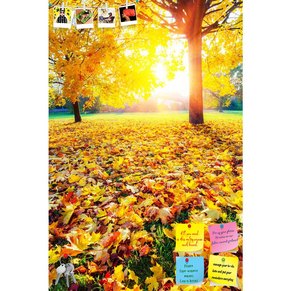 ArtzFolio Colorful Foliage In The Autumn Park Printed Bulletin Board Notice Pin Board Soft Board | Frameless-Bulletin Boards Frameless-AZSAO43657766BLB_FL_L-Image Code 5005143 Vishnu Image Folio Pvt Ltd, IC 5005143, ArtzFolio, Bulletin Boards Frameless, Landscapes, Photography, colorful, foliage, in, the, autumn, park, printed, bulletin, board, notice, pin, soft, frameless, fall, nature, leaves, season, orange, yellow, sun, sunny, sunlight, maple, red, tree, forest, landscape, color, green, beauty, bright, 