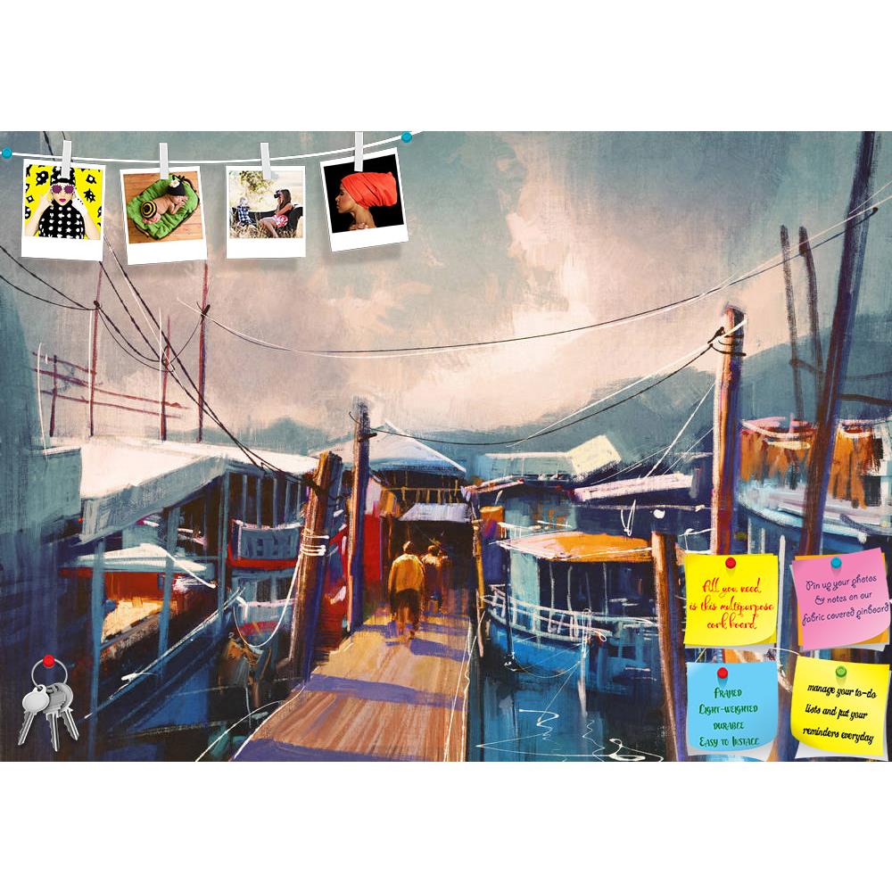 ArtzFolio Fishing Boats In Harbor Printed Bulletin Board Notice Pin Board Soft Board | Frameless-Bulletin Boards Frameless-AZSAO43777021BLB_FL_L-Image Code 5005158 Vishnu Image Folio Pvt Ltd, IC 5005158, ArtzFolio, Bulletin Boards Frameless, Places, Fine Art Reprint, fishing, boats, in, harbor, printed, bulletin, board, notice, pin, soft, frameless, colorful, painting, summer, abstract, acrylic, art, artistic, background, beautiful, canvas, color, concept, design, oil, paper, shapes, style, texture, vivid, 
