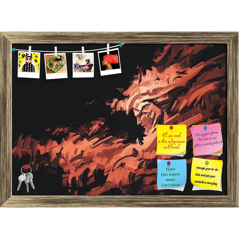 ArtzFolio Man Face With Brushstrokes Printed Bulletin Board Notice Pin Board Soft Board | Framed-Bulletin Boards Framed-AZSAO43777028BLB_FR_L-Image Code 5005160 Vishnu Image Folio Pvt Ltd, IC 5005160, ArtzFolio, Bulletin Boards Framed, Abstract, Fine Art Reprint, man, face, with, brushstrokes, printed, bulletin, board, notice, pin, soft, framed, acrylic, art, artistic, background, beautiful, beauty, canvas, color, concept, cover, design, illustration, oil, painting, paper, shapes, style, texture, vivid, wal