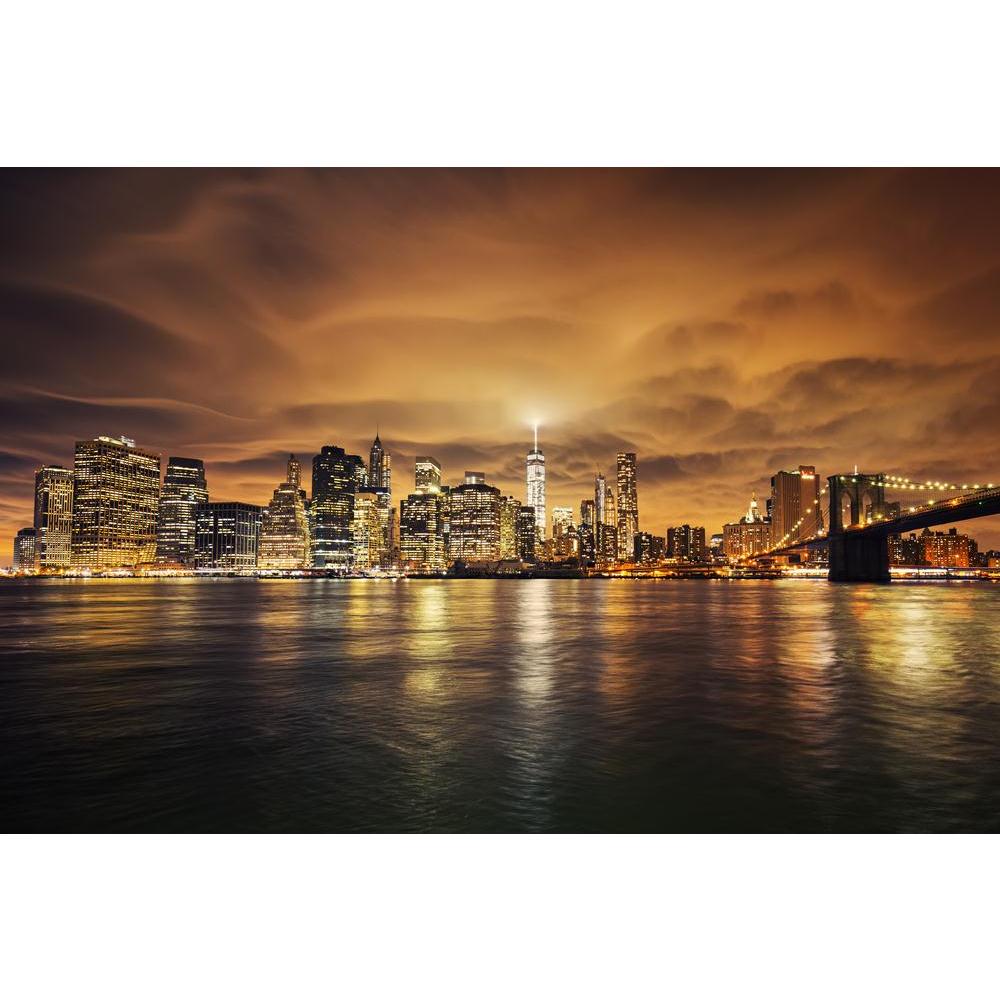 Manhattan At Sunset, New York City, USA Canvas Painting Synthetic Frame-Paintings MDF Framing-AFF_FR-IC 5005161 IC 5005161, American, Architecture, Automobiles, Cities, City Views, Landmarks, Landscapes, Places, Scenic, Skylines, Sunsets, Transportation, Travel, Urban, Vehicles, manhattan, at, sunset, new, york, city, usa, canvas, painting, synthetic, frame, skyline, night, view, america, blue, bright, brooklyn, building, cityscape, cloud, dark, downtown, empire, state, evening, famous, financial, district,