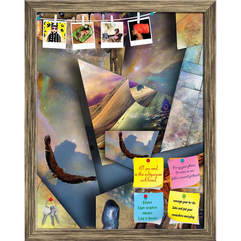 ArtzFolio Surrreal Layered Art Printed Bulletin Board Notice Pin Board Soft Board | Framed-Bulletin Boards Framed-AZSAO43838424BLB_FR_L-Image Code 5005163 Vishnu Image Folio Pvt Ltd, IC 5005163, ArtzFolio, Bulletin Boards Framed, Surrealism, Digital Art, surrreal, layered, art, printed, bulletin, board, notice, pin, soft, framed, depth, dimension, abstract, angular, modern, background, design, geometric, artistic, artwork, creative, abstraction, contemporary, colorful, pattern, modernist, decorative, geomet