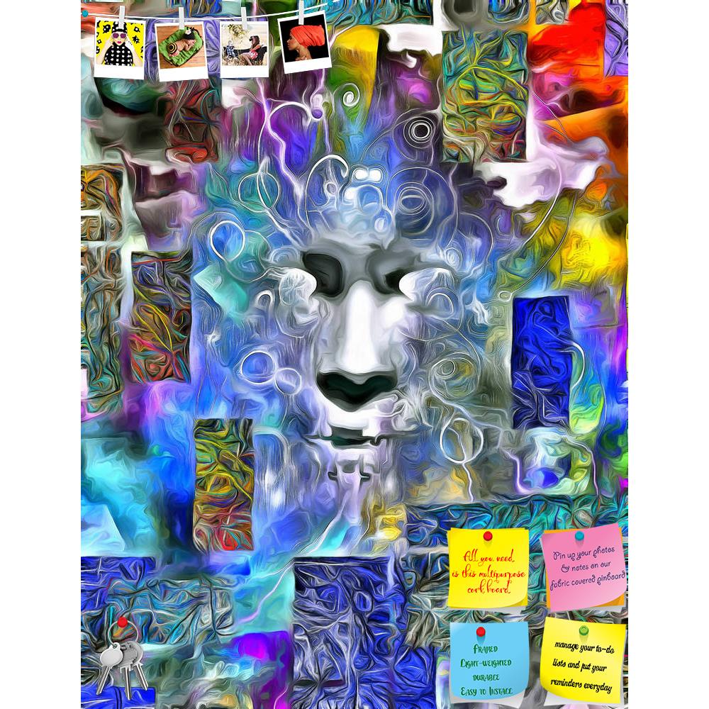 ArtzFolio Human Face Abstract Art Printed Bulletin Board Notice Pin Board Soft Board | Frameless-Bulletin Boards Frameless-AZSAO43838748BLB_FL_L-Image Code 5005165 Vishnu Image Folio Pvt Ltd, IC 5005165, ArtzFolio, Bulletin Boards Frameless, Abstract, Surrealism, Digital Art, human, face, art, printed, bulletin, board, notice, pin, soft, frameless, myth, mythical, expressionist, expression, layered, depth, geometric, concept, design, mask, mystery, dream, dreamlike, subconscious, unconscious, fantasy, beaut