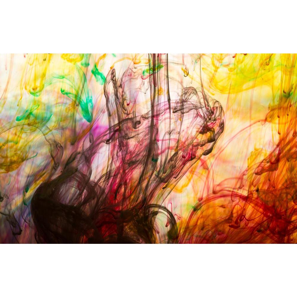 Abstract Artwork Canvas Painting Synthetic Frame - Paintings MDF Framing - ArtzFolio.com