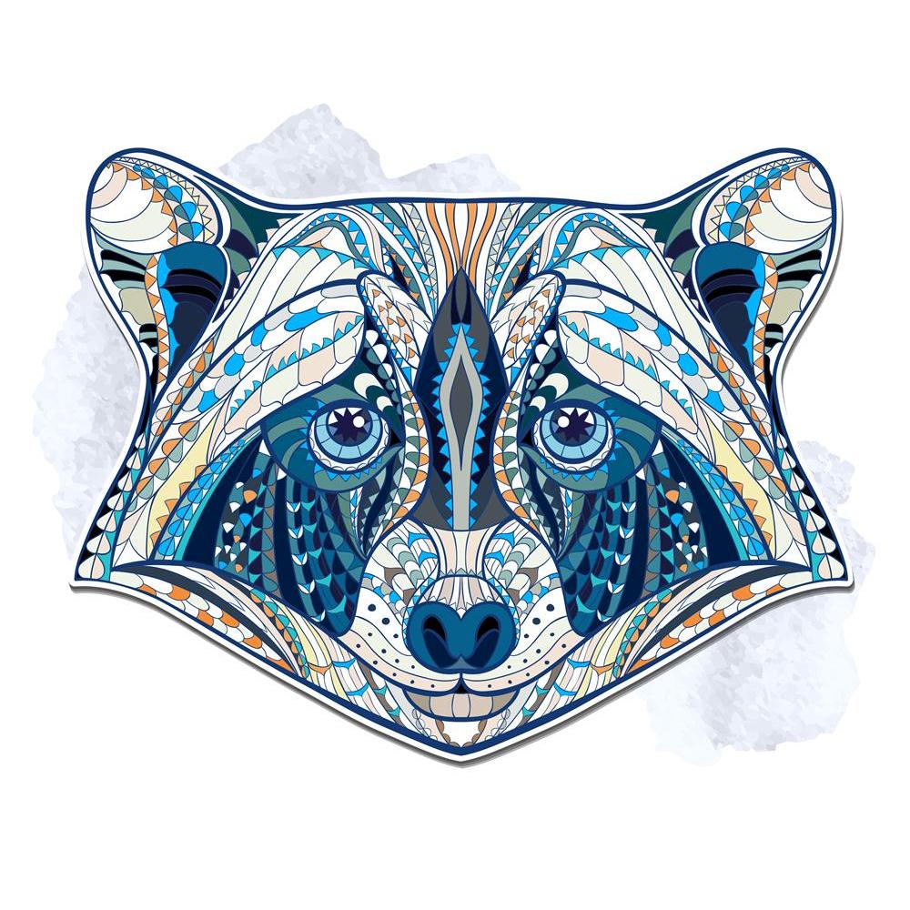 Head of Raccoon Canvas Painting Synthetic Frame-Paintings MDF Framing-AFF_FR-IC 5005185 IC 5005185, Abstract Expressionism, Abstracts, African, Animals, Art and Paintings, Aztec, Culture, Decorative, Digital, Digital Art, Drawing, Ethnic, Graphic, Illustrations, Indian, Nature, Scenic, Semi Abstract, Signs, Signs and Symbols, Symbols, Traditional, Tribal, Wildlife, World Culture, head, of, raccoon, canvas, painting, synthetic, frame, abstract, animal, art, blue, colorful, decoration, design, detailed, grung