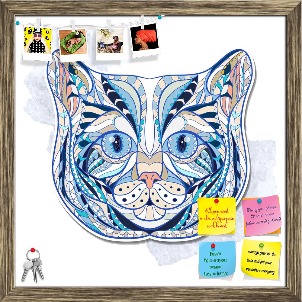 ArtzFolio Head Of Cat Printed Bulletin Board Notice Pin Board Soft Board | Framed-Bulletin Boards Framed-AZSAO44179258BLB_FR_L-Image Code 5005187 Vishnu Image Folio Pvt Ltd, IC 5005187, ArtzFolio, Bulletin Boards Framed, Animals, Kids, Digital Art, head, of, cat, printed, bulletin, board, notice, pin, soft, framed, ethnic, patterned, grange, background/, african, indian, totem, tattoo, design, isolated, decoration, tribal, ornament, vector, symbol, cats, graphic, drawing, abstract, illustration, detailed, o