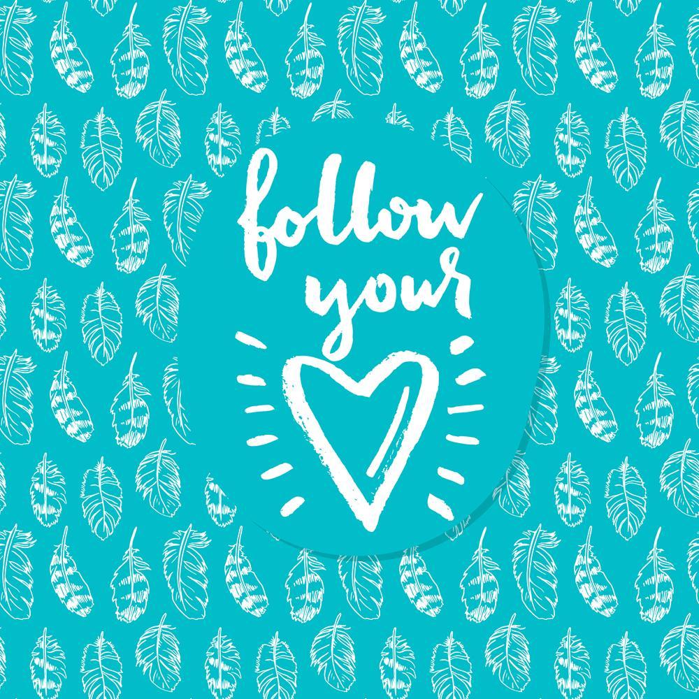Follow Your Heart Canvas Painting Synthetic Frame-Paintings MDF Framing-AFF_FR-IC 5005194 IC 5005194, Art and Paintings, Digital, Digital Art, Drawing, Graphic, Hearts, Hipster, Illustrations, Inspirational, Love, Motivation, Motivational, Patterns, Quotes, Retro, Romance, Signs, Signs and Symbols, Typography, Watercolour, follow, your, heart, canvas, painting, synthetic, frame, art, artistic, background, brush, calligraphic, card, cloth, creative, cute, day, design, drawn, feather, hand, handmade, illustra