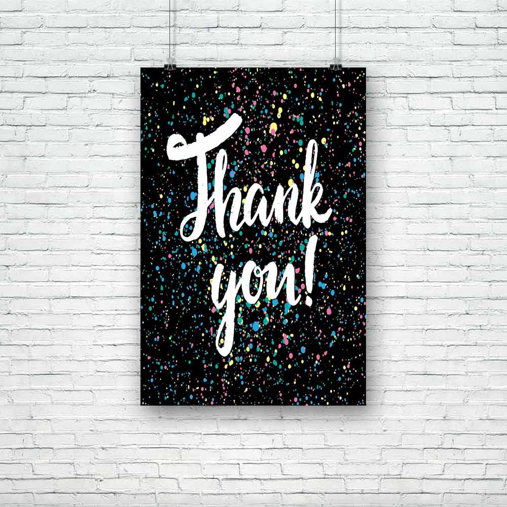 Thank You Unframed Paper Poster-Paper Posters Unframed-POS_UN-IC 5005196 IC 5005196, Ancient, Art and Paintings, Calligraphy, Decorative, Digital, Digital Art, Graphic, Historical, Illustrations, Medieval, Quotes, Retro, Signs, Signs and Symbols, Stars, Text, Typography, Vintage, Watercolour, thank, you, unframed, paper, poster, art, background, banner, bright, brush, calligraphic, card, decoration, design, drawn, elegant, font, greeting, grunge, hand, handwriting, handwritten, illustration, ink, inscriptio
