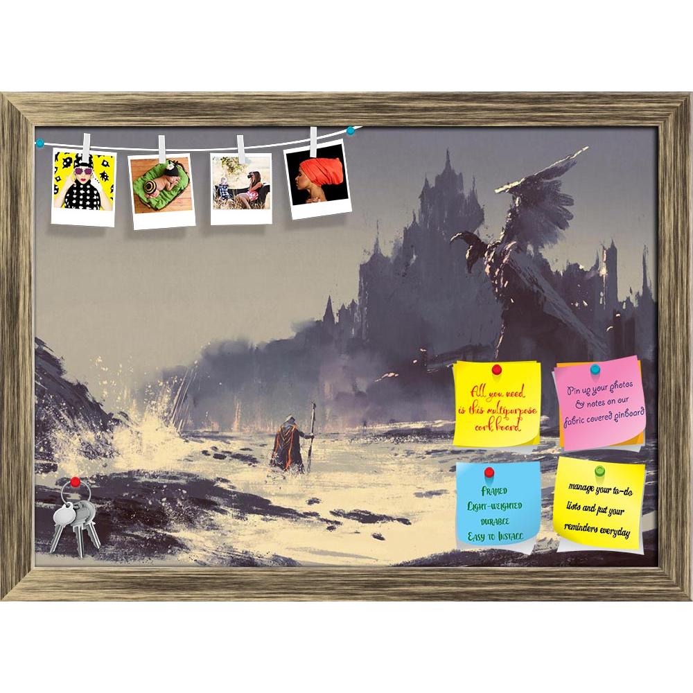ArtzFolio King Walking Through Sea Next To Fantasy Castle Printed Bulletin Board Notice Pin Board Soft Board | Framed-Bulletin Boards Framed-AZSAO44245743BLB_FR_L-Image Code 5005202 Vishnu Image Folio Pvt Ltd, IC 5005202, ArtzFolio, Bulletin Boards Framed, Abstract, Fantasy, Fine Art Reprint, king, walking, through, sea, next, to, castle, printed, bulletin, board, notice, pin, soft, framed, painting, beach, background, acrylic, art, artistic, beautiful, beauty, canvas, color, concept, cover, design, oil, pa