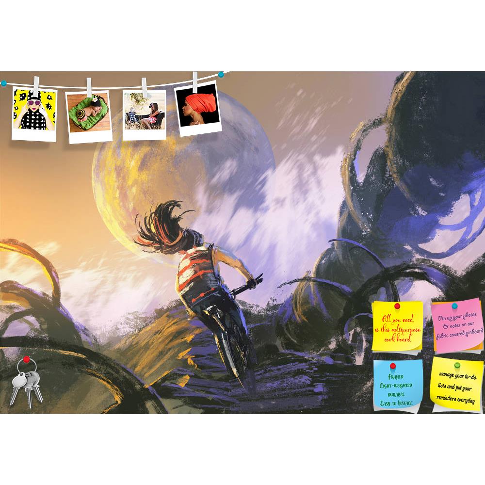 ArtzFolio Cyclist Riding A Bike Climbing On Rocky Mountain Printed Bulletin Board Notice Pin Board Soft Board | Frameless-Bulletin Boards Frameless-AZSAO44245759BLB_FL_L-Image Code 5005203 Vishnu Image Folio Pvt Ltd, IC 5005203, ArtzFolio, Bulletin Boards Frameless, Abstract, Fantasy, Fine Art Reprint, cyclist, riding, a, bike, climbing, on, rocky, mountain, printed, bulletin, board, notice, pin, soft, frameless, painting, peak, acrylic, art, artistic, background, beautiful, canvas, color, concept, cover, d