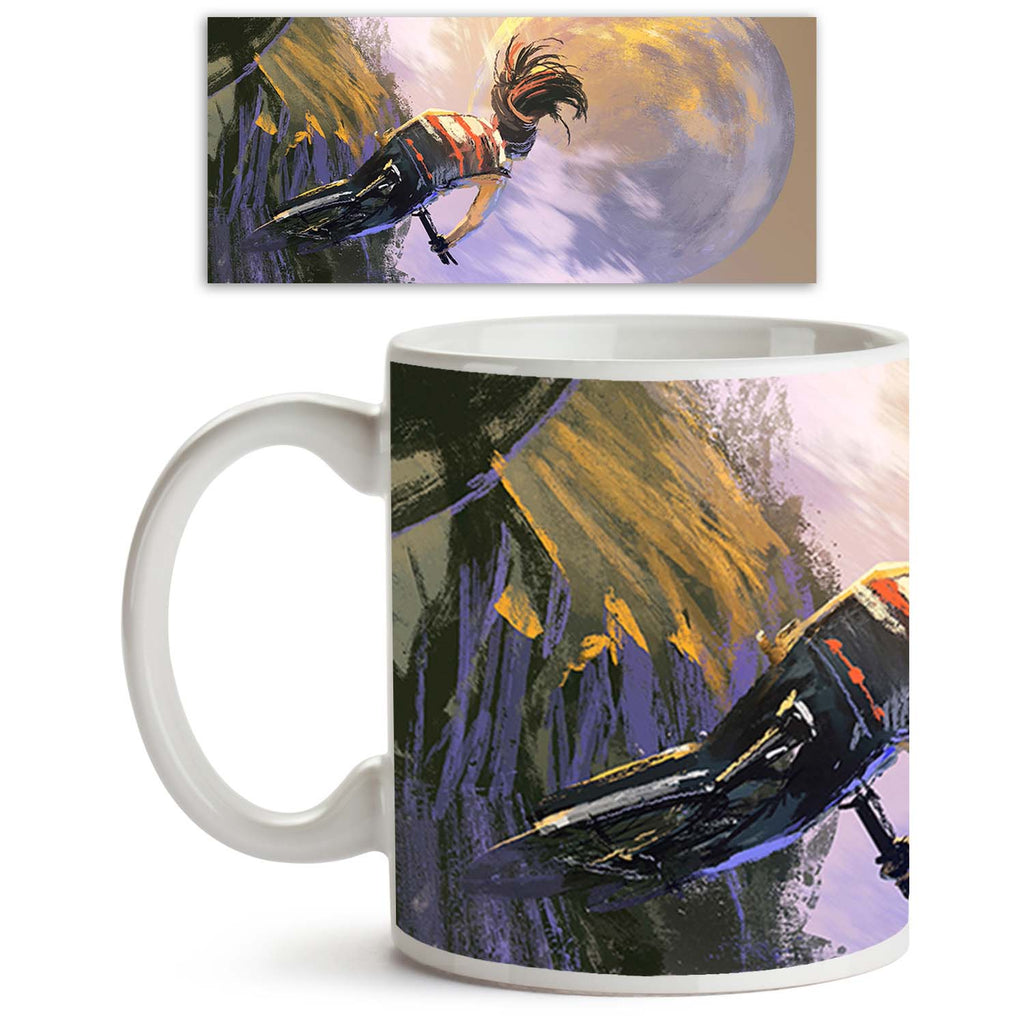 Cyclist Riding A Bike Climbing On Rocky Mountain Ceramic Coffee Tea Mug Inside White-Coffee Mugs--IC 5005203 IC 5005203, Abstract Expressionism, Abstracts, Art and Paintings, Astronomy, Bikes, Cosmology, Fantasy, Illustrations, Mountains, Nature, Paintings, Scenic, Semi Abstract, Signs, Signs and Symbols, Space, Sports, Watercolour, cyclist, riding, a, bike, climbing, on, rocky, mountain, ceramic, coffee, tea, mug, inside, white, abstract, acrylic, action, activity, adventure, art, artistic, artwork, athlet