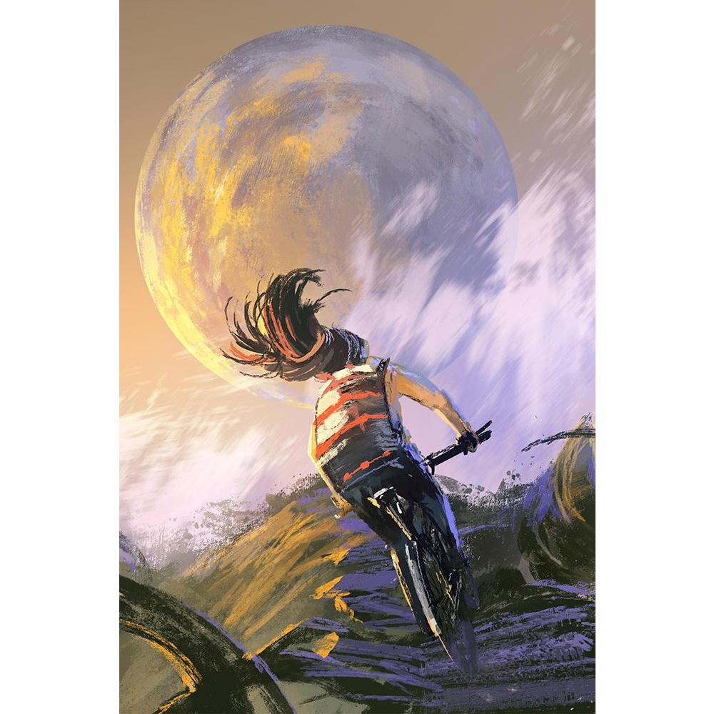 ArtzFolio Cyclist Riding A Bike Climbing On Rocky Mountain Unframed Paper Poster-Paper Posters Unframed-AZART44245759POS_UN_L-Image Code 5005203 Vishnu Image Folio Pvt Ltd, IC 5005203, ArtzFolio, Paper Posters Unframed, Abstract, Fantasy, Fine Art Reprint, cyclist, riding, a, bike, climbing, on, rocky, mountain, unframed, paper, poster, wall, large, size, for, living, room, home, decoration, big, framed, decor, posters, pitaara, box, modern, art, with, frame, bedroom, amazonbasics, door, drawing, small, dec