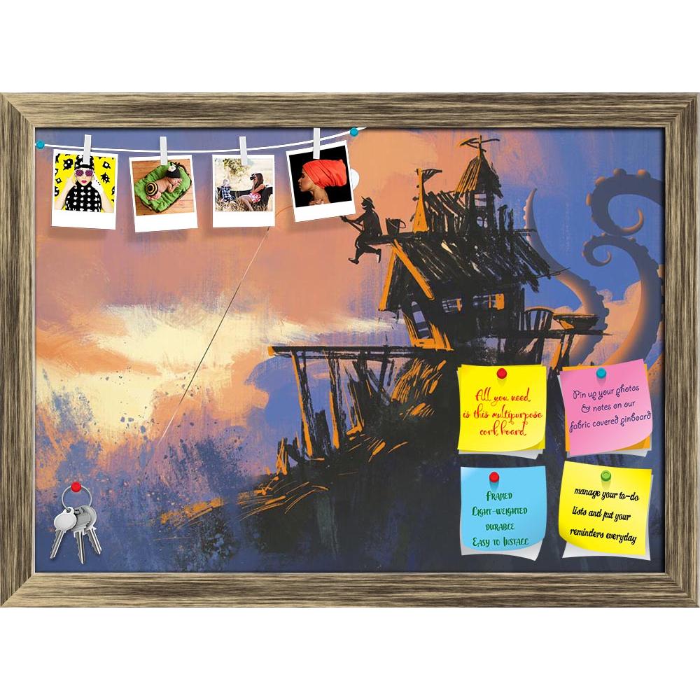 ArtzFolio Fisherman On An Old House With A Fishing Rod Printed Bulletin Board Notice Pin Board Soft Board | Framed-Bulletin Boards Framed-AZSAO44245760BLB_FR_L-Image Code 5005204 Vishnu Image Folio Pvt Ltd, IC 5005204, ArtzFolio, Bulletin Boards Framed, Abstract, Fantasy, Fine Art Reprint, fisherman, on, an, old, house, with, a, fishing, rod, printed, bulletin, board, notice, pin, soft, framed, funny, painting, has, big, catch, acrylic, art, artistic, background, beautiful, beauty, canvas, color, concept, c