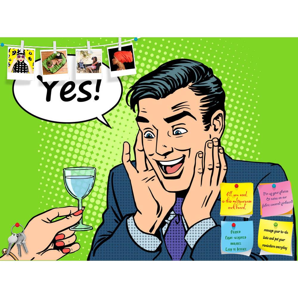 ArtzFolio Drinks Pop Art Printed Bulletin Board Notice Pin Board Soft Board | Frameless-Bulletin Boards Frameless-AZSAO44338126BLB_FL_L-Image Code 5005210 Vishnu Image Folio Pvt Ltd, IC 5005210, ArtzFolio, Bulletin Boards Frameless, Pop Art, Quotes, Digital Art, drinks, pop, art, printed, bulletin, board, notice, pin, soft, frameless, alcoholic, alcohol, beverage, water, wine, wineglass, beauty, cartoon, comic, book, dot, emotions, frame, halftone, hip, husband, illustration, lover, man, modern, people, ret