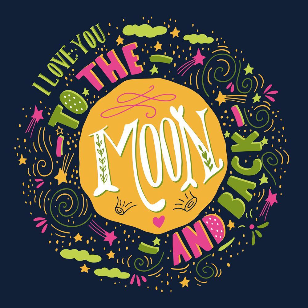 I Love You To The Moon & Back Canvas Painting Synthetic Frame-Paintings MDF Framing-AFF_FR-IC 5005224 IC 5005224, Ancient, Art and Paintings, Botanical, Calligraphy, Floral, Flowers, Hand Drawn, Hearts, Hipster, Historical, Holidays, Illustrations, Inspirational, Love, Medieval, Motivation, Motivational, Nature, Quotes, Romance, Signs, Signs and Symbols, Sketches, Space, Stars, Symbols, Text, Typography, Vintage, Wedding, i, you, to, the, moon, back, canvas, painting, synthetic, frame, badge, banner, clouds