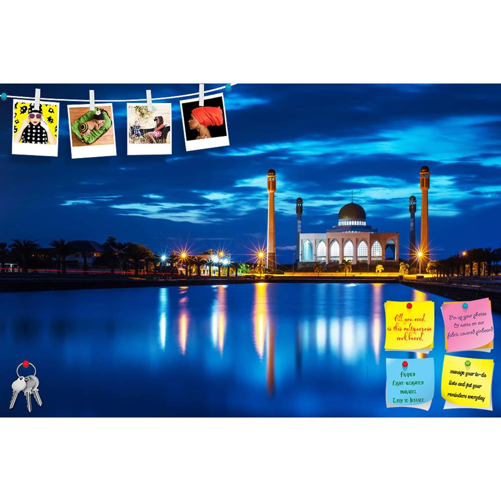 ArtzFolio Twilight On Mosque Reflex On Water, Thailand Printed Bulletin Board Notice Pin Board Soft Board | Frameless-Bulletin Boards Frameless-AZSAO44584053BLB_FL_L-Image Code 5005230 Vishnu Image Folio Pvt Ltd, IC 5005230, ArtzFolio, Bulletin Boards Frameless, Places, Photography, twilight, on, mosque, reflex, water, thailand, printed, bulletin, board, notice, pin, soft, frameless, agra, ancient, andalucia, andalusia, andalusian, architectural, architecture, bridge, by, cathedral, city, cityscape, cordoba
